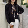 Designer Floral Tie Cardigan