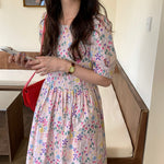 Summer Floral Print Dress