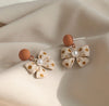 Designer Dotted Bow Tie Earrings