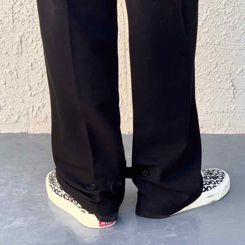 Designer Wide Suit Pants
