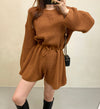 Designer Knitted Long Sleeve Rompers