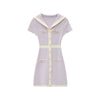 Summer Macaron Soft Knitted Mini Dress