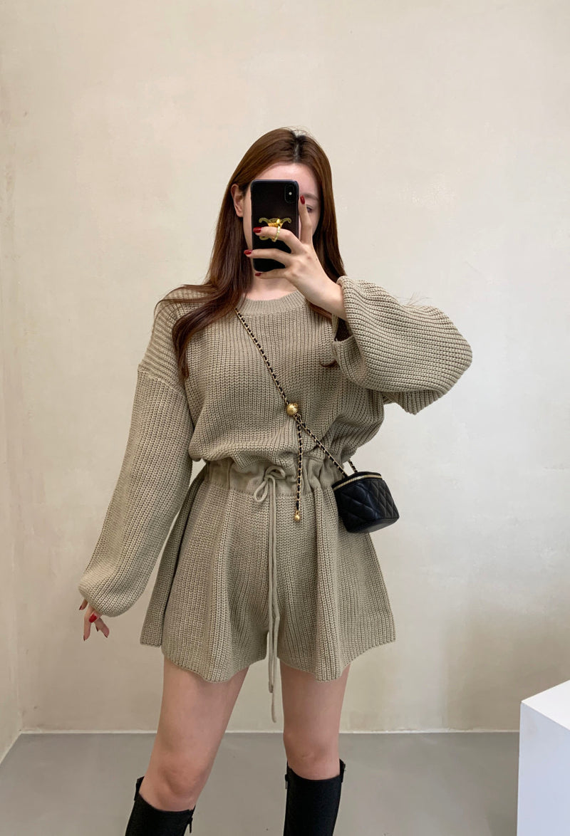 Designer Knitted Long Sleeve Rompers