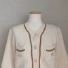 Korean Style Everyday Cardigan with Pearls