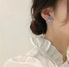 Daisy Flower Asymmetric Earrings