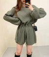 Designer Knitted Long Sleeve Rompers