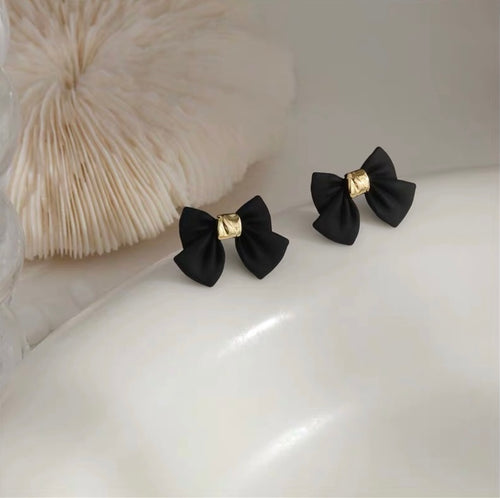 Korean Style Bowknot Earrings