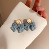 Dangling Bowknot Designer Earrings