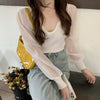 Sweetheart Neck Blouse