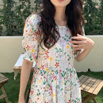 Summer Floral Print Dress