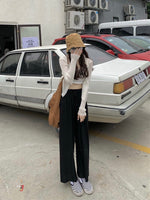 Korean Style Casual Summer Wide Pants