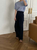 Wide Leg Tie Pants