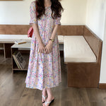 Summer Floral Print Dress