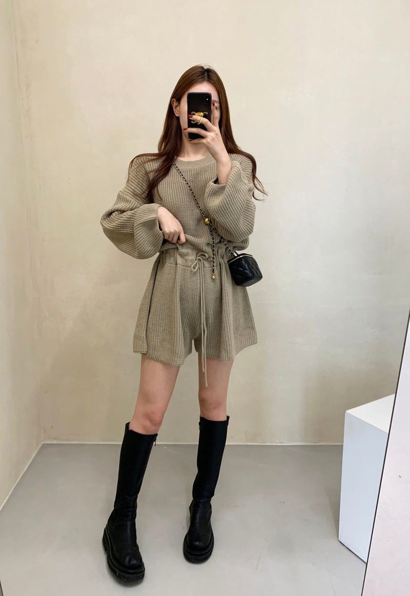 Designer Knitted Long Sleeve Rompers