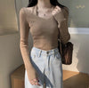 Soft Knit Halter Neck Top