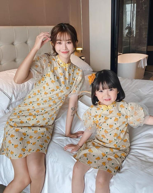 Mom & Daughter ♡ MDC Exclusive Qi Pao Dress
