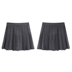 Designer High Rise Pleated Skirt