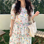 Summer Floral Print Dress