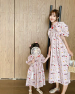 Mom & Daughter ♡ Qi Pao Style Babydoll Dress