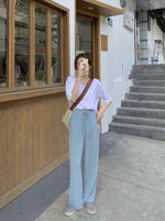 Korean Style Casual Summer Wide Pants