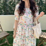 Summer Floral Print Dress